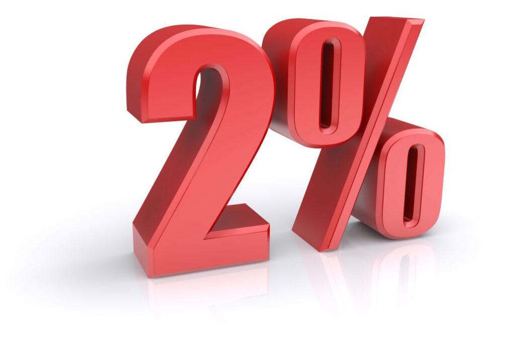 Nezabudnite na 2 % z dane 💚