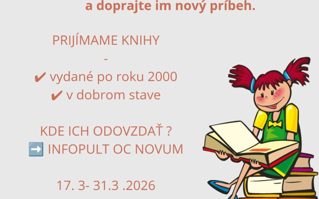 Daruj knihu – začni nový príbeh