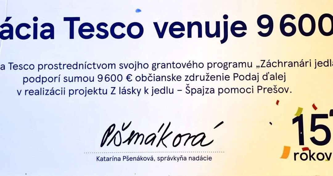 Záchranári jedla